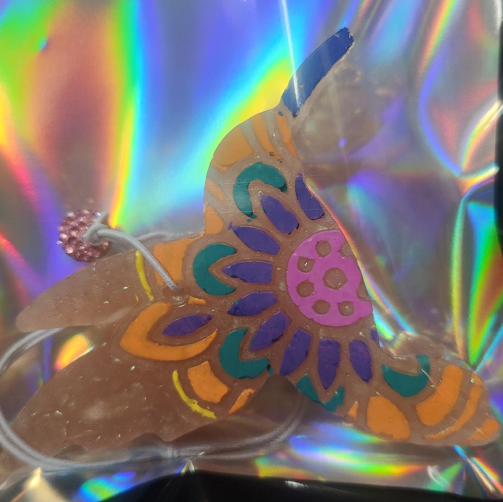 SOLD Hummingbird Car Smellie, Divine Scented